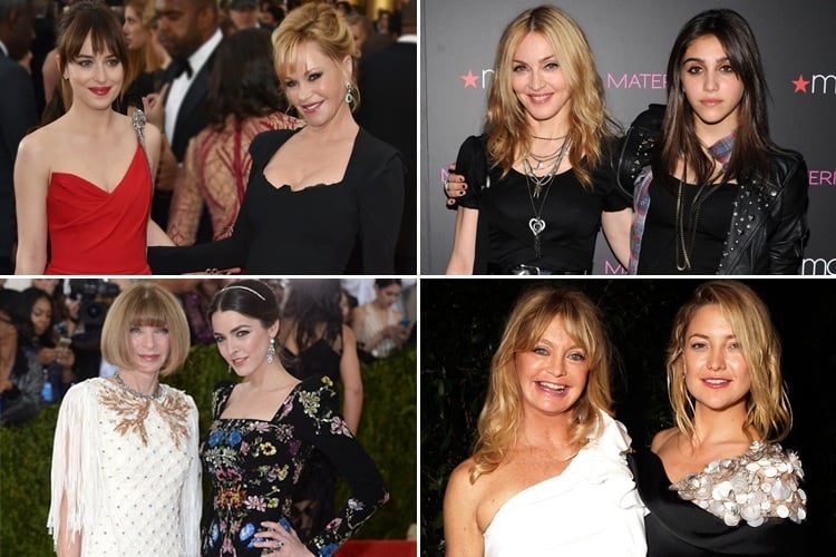 Famous Mother Daughter Pairs