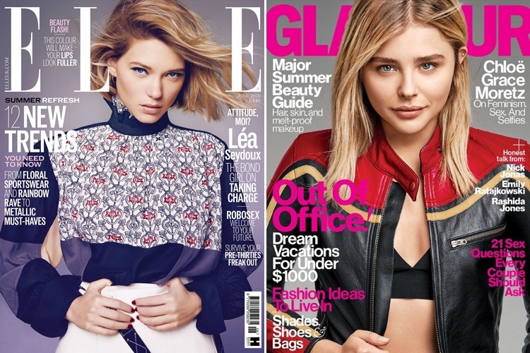 Hollywood Celebrities Magazine Covers For June 2016