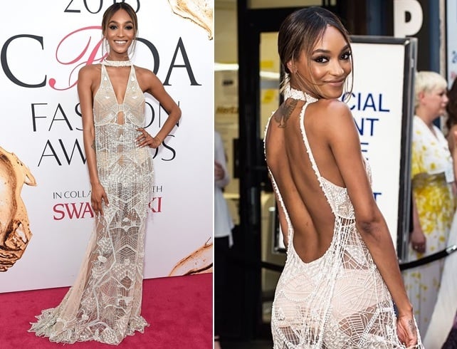 jourdan dunn at CFDA fashion awards 2016