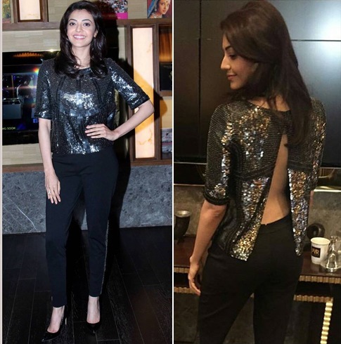 Kajal Aggarwal in Rohit Gandhi and Rahul Khanna