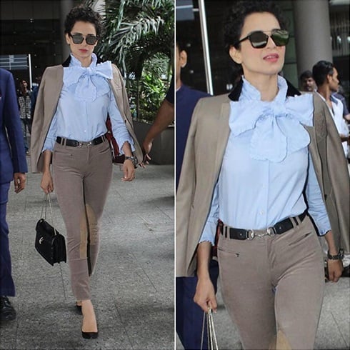 Kangana Ranaut travel style