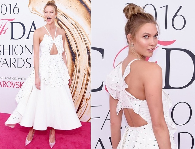 karlie kloss at CFDA fashion awards 2016