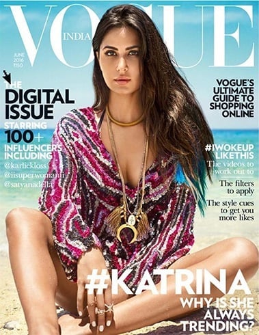 Katrina Kaif On Vogue June 2016