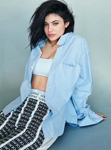 Kylie Jenner Glamour UK June 2016 Magazine Photoshoot