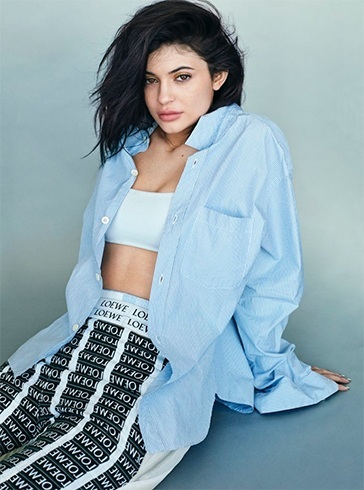 Kylie Jenner Glamour UK June 2016 Magazine Photoshoot
