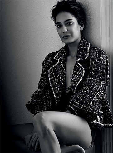 Lisa Haydon Bazaar India 2016 Photoshoot