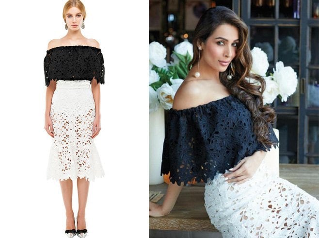 Malaika Arora in Bambah Boutique