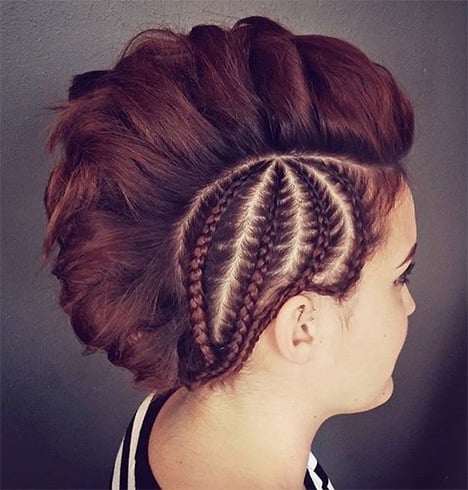 Mohawk Hairstyles For Females