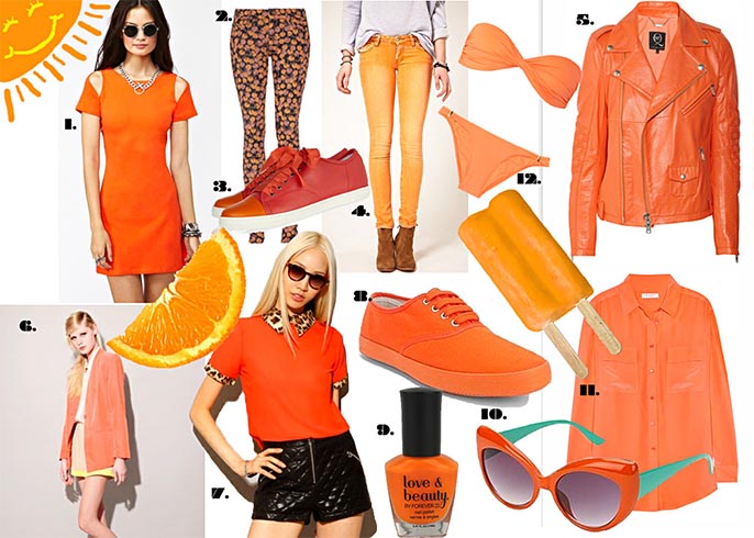 Orange Accessories