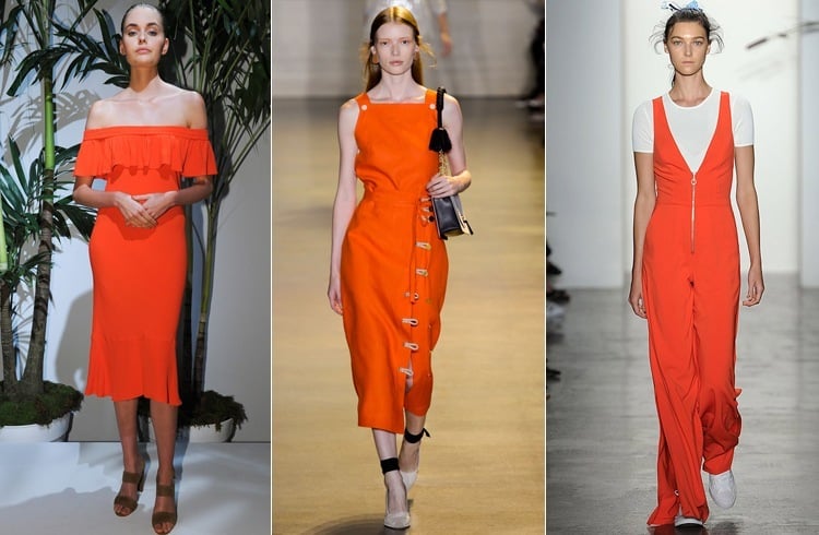 Orange Dresses for Womens