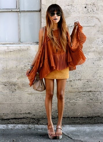 Orange Fashion for Womens