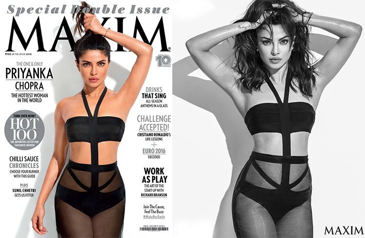 Priyanka Chopra On Maxim July 2016 Magazine