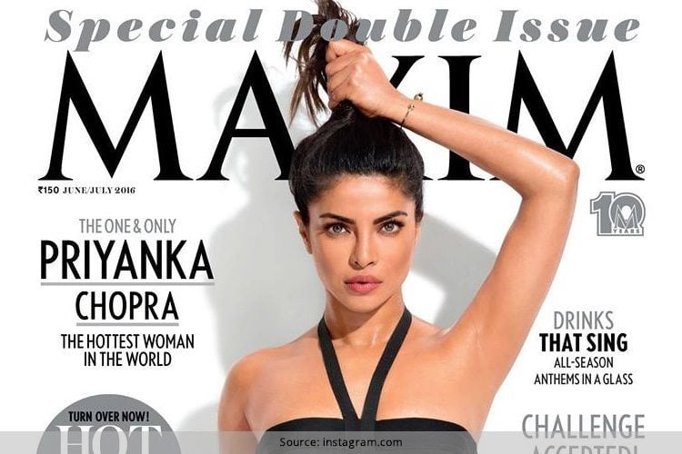 Priyanka Chopra On Maxim July 2016 Magazine Cover