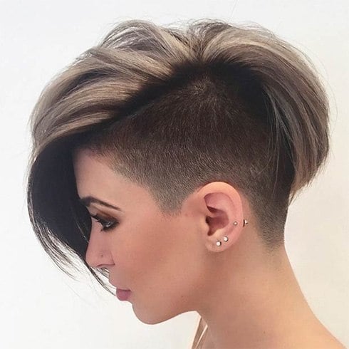 Short Shaved Hairstyles