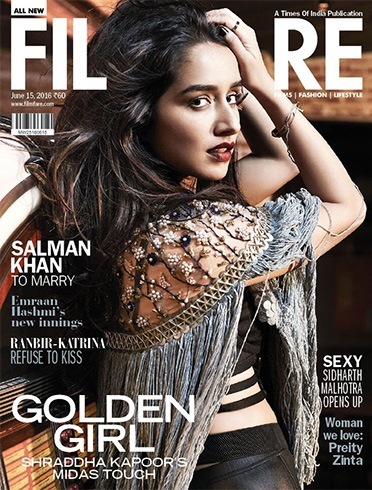 Shraddha Kapoor On Filmfare June 2016