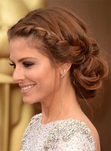 Side Bun With Braid