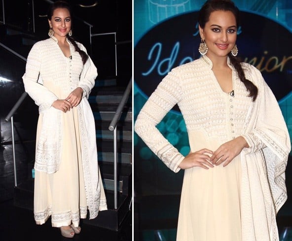 Sonakshi Sinha In Lucknowi Kurtis