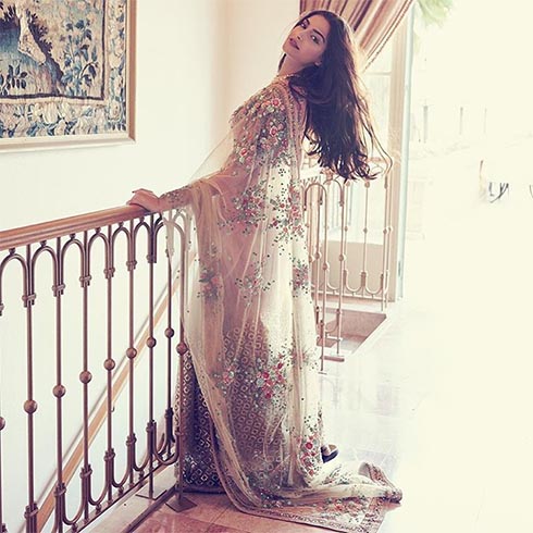 Sonam Kapoor In Sabyasachi