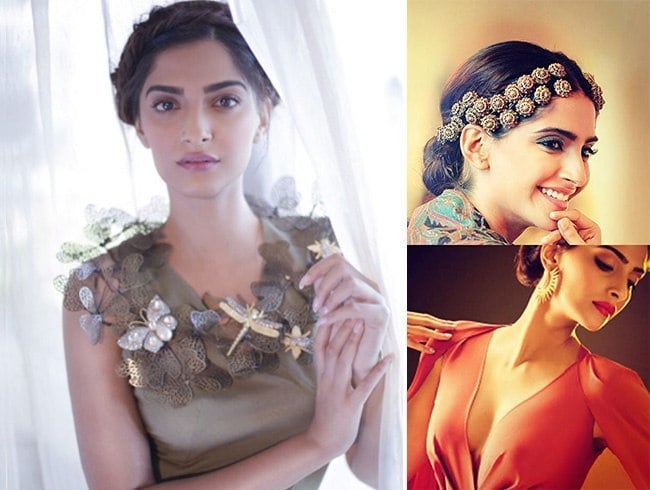 Sonam Kapoor in Vasundhara Collection