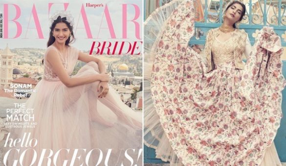 Sonam Kapoor On Bazaar Bride July 2016 Issue