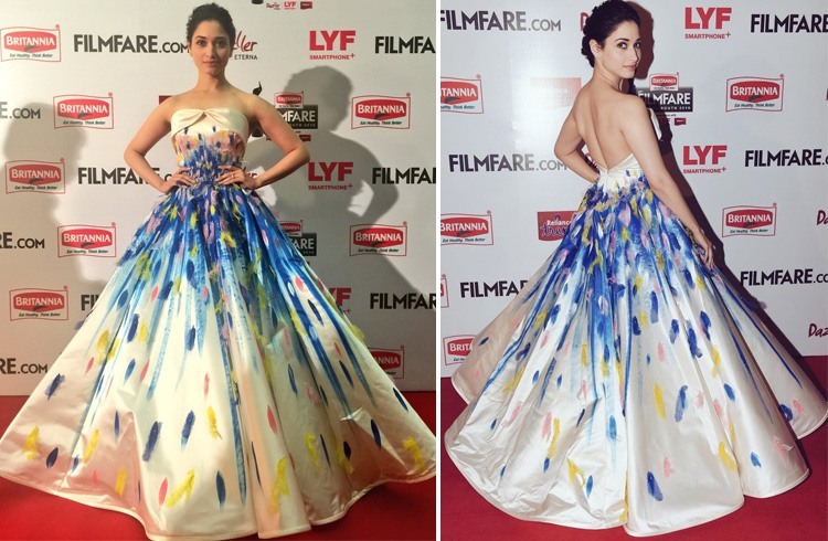 Tamannaah Bhatia at 63rd Britannia Filmfare Awards