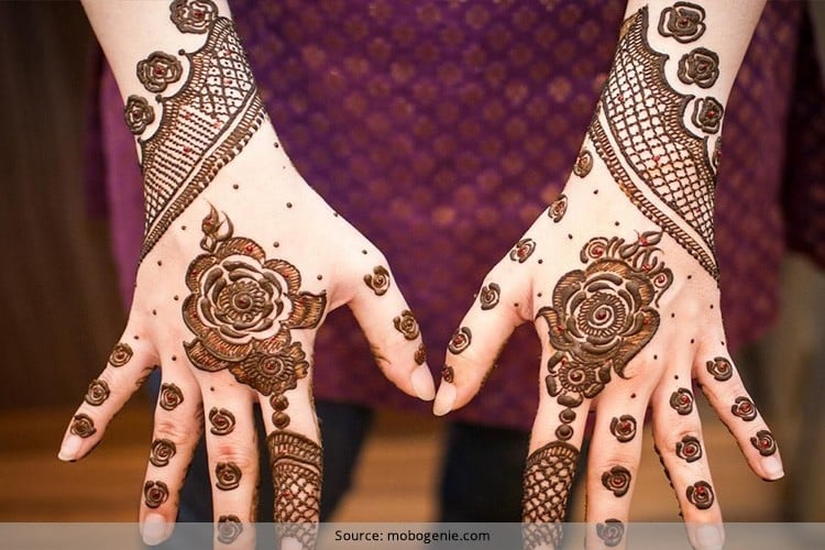 Elegant mehndi design