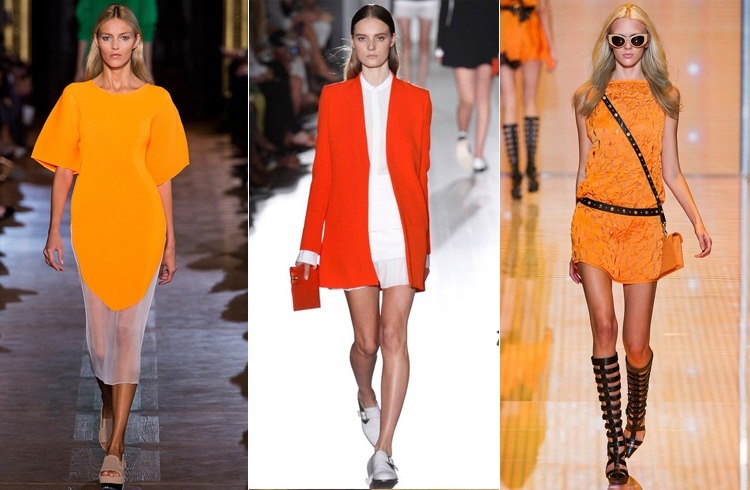 Womens Orange Dresses