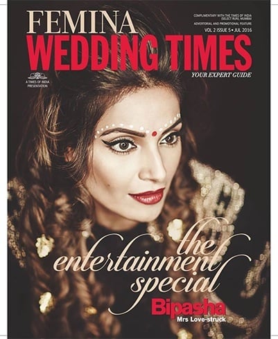 Bipasha Basu On Femina Wedding Times