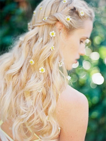 Bridal Flower Hairdo