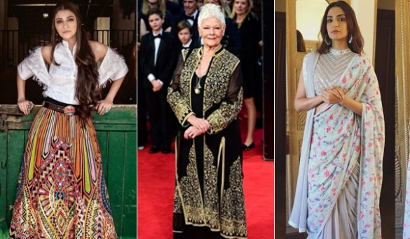 Celebrities Wearing Abu Jani Sandeep Khosla Outfits