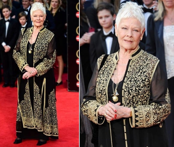 Judie Dench Designer Outfits