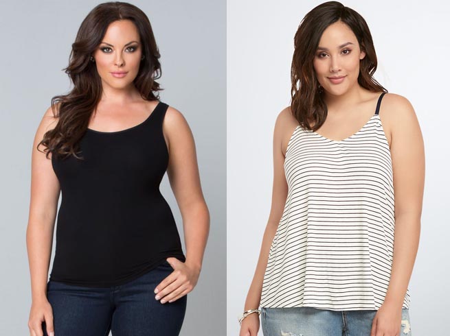 Plus Size Camisoles