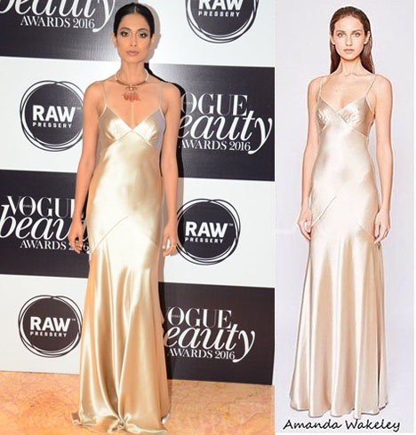 Sarah Jane Dias In Amanda Wakeley