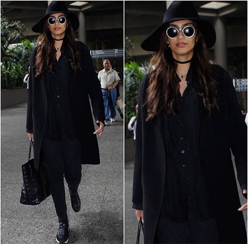 Sonam Kapoor Airport Styles