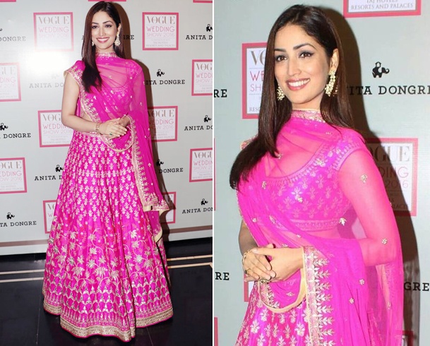 Yami Gautam In Anita Dongre