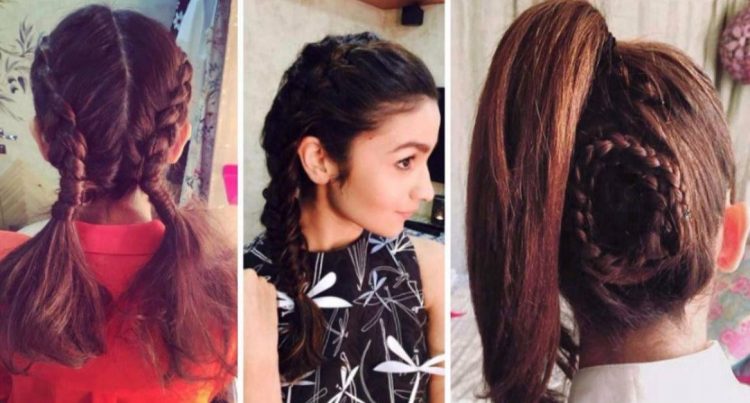 Alia Bhatt Braid Hair