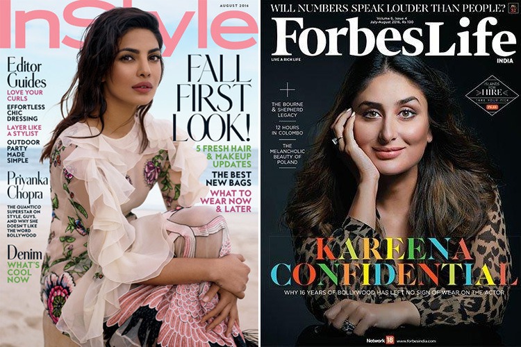 Bollywood Magazine Covers Of August 2016