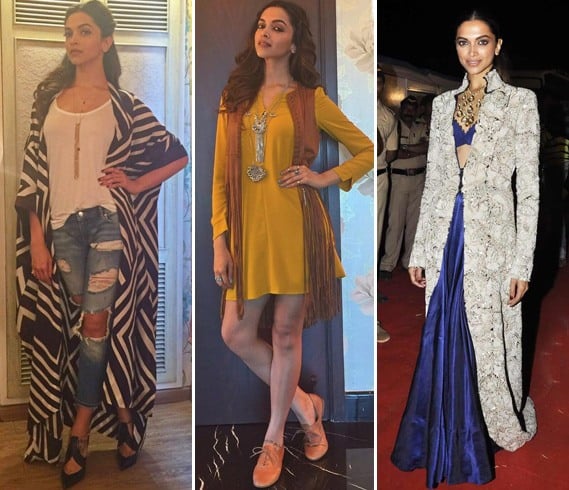 Deepika Padukone Cape Style