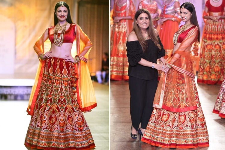 Divya Khosla Kumar For Reynu Tandon At ICW 2016