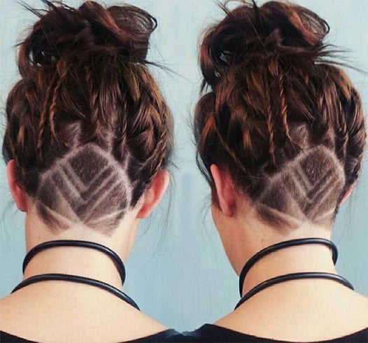 11 Best Hidden Hair Tattoos Undercut Hair Tattoo Ideas  Be Beautiful India