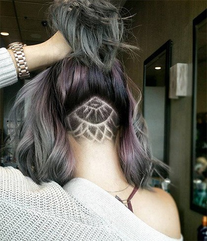 Hair Tattoo For Girl