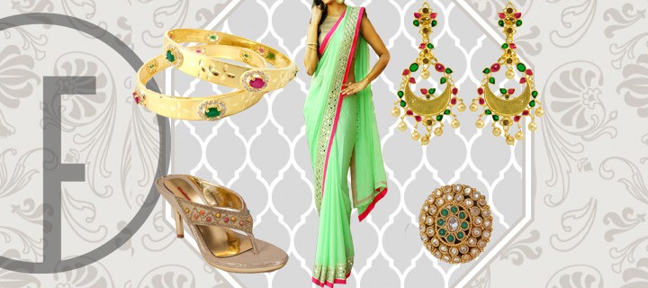 How to Style a Saree