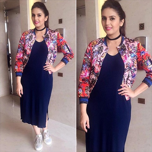 Huma Qureshi in Blue