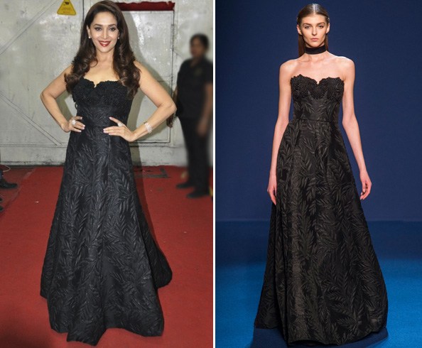 Madhuri Dixit in Andrew Gn gown