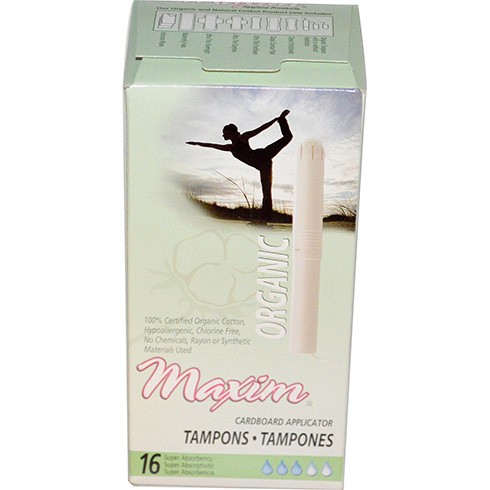 Maxim Organic Tampons