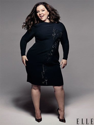 Melissa McCarthy Elle July 2016 Photoshoot