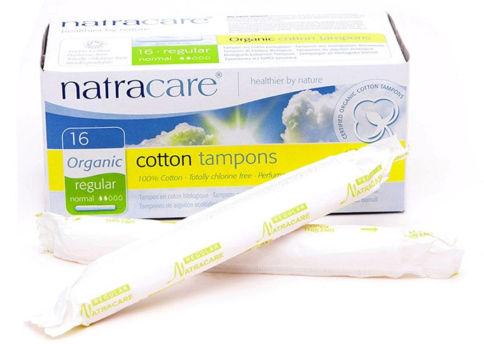 Jade and Pearl Natracare Organic Cotton Tampons