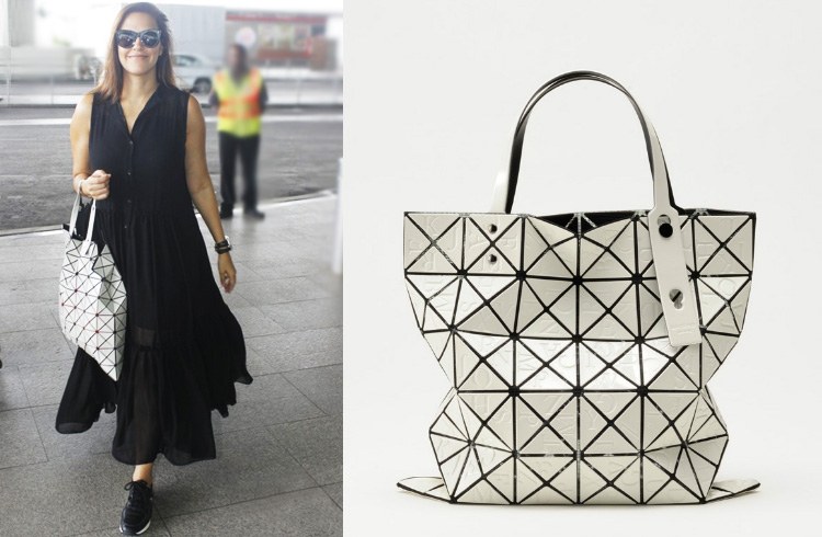 Neha Dhupia Issey Miyake tote