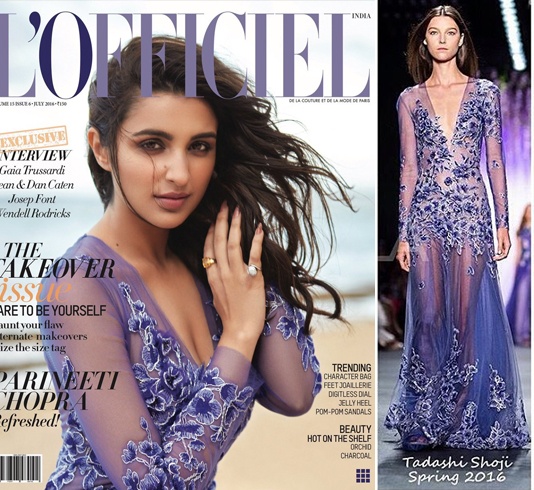 Parineeti Chopra In Tadashi Shoji