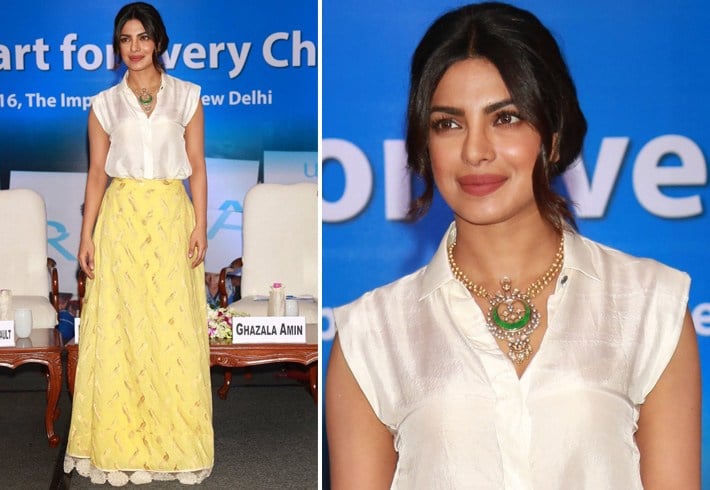 Priyanka At UNICEF Event